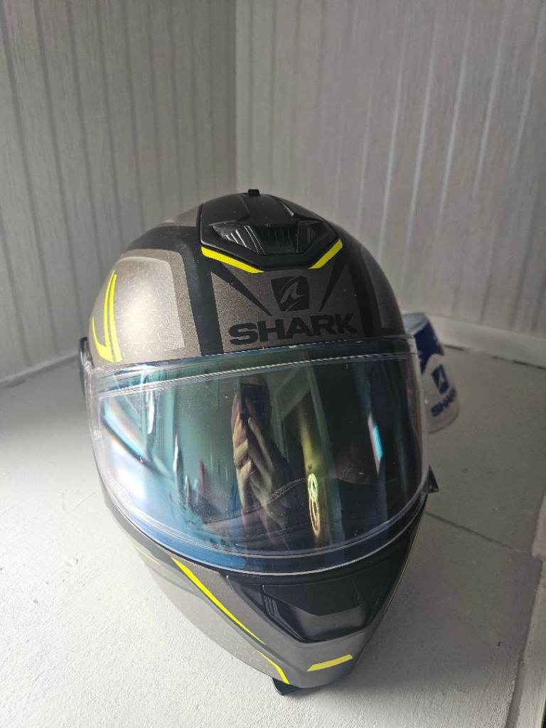 Shark motorcycle helmet