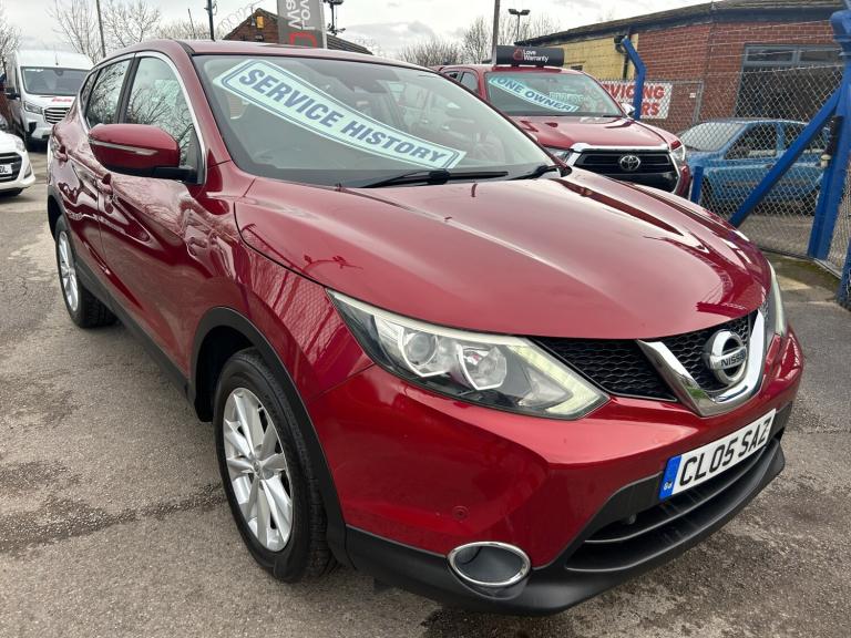 2014 Nissan Qashqai 1.2 DIG-T Acenta, Service History