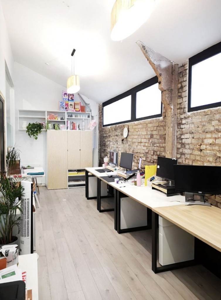 Studio office to rent — canalside warehouse, Limehouse, Docklands