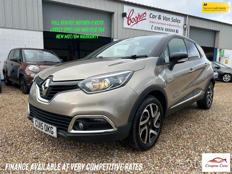 2015 Renault Captur 1.5 dCi 90 Dynamique S MediaNav Energy 5dr HATCHBACK Diesel Manual