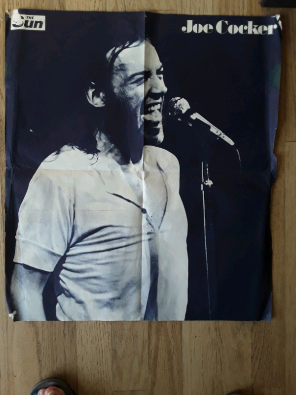 Joe Cocker 1970 poster