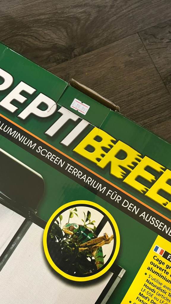 Zoo Med ReptiBreeze Large Screen Enclosure (18x18x36) – Excellent Condition