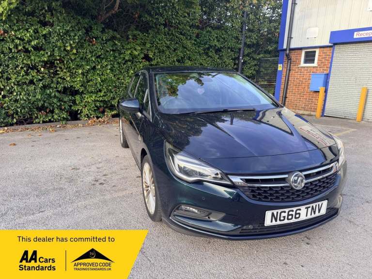 2017 Vauxhall Astra 1.4T 16V 150 Elite Nav 5dr HATCHBACK PETROL Manual