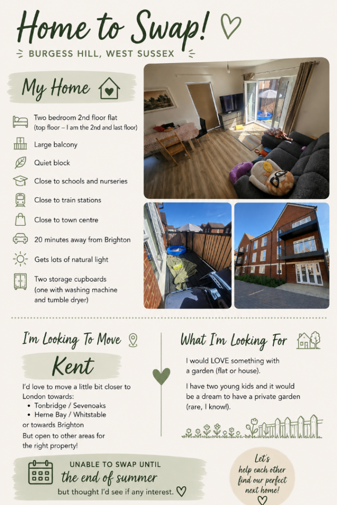 2 bed in burgess hill 