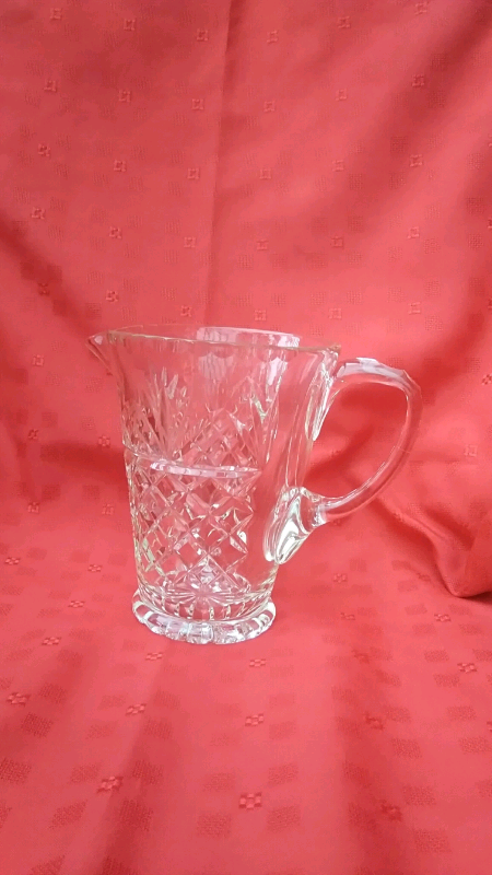 Lead Crystal Glass Jug