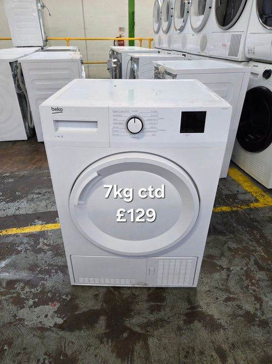 Beko 7kg condenser tumble dryer 🌟 Free Delivery 🌟 120 Days Warranty 🌟 