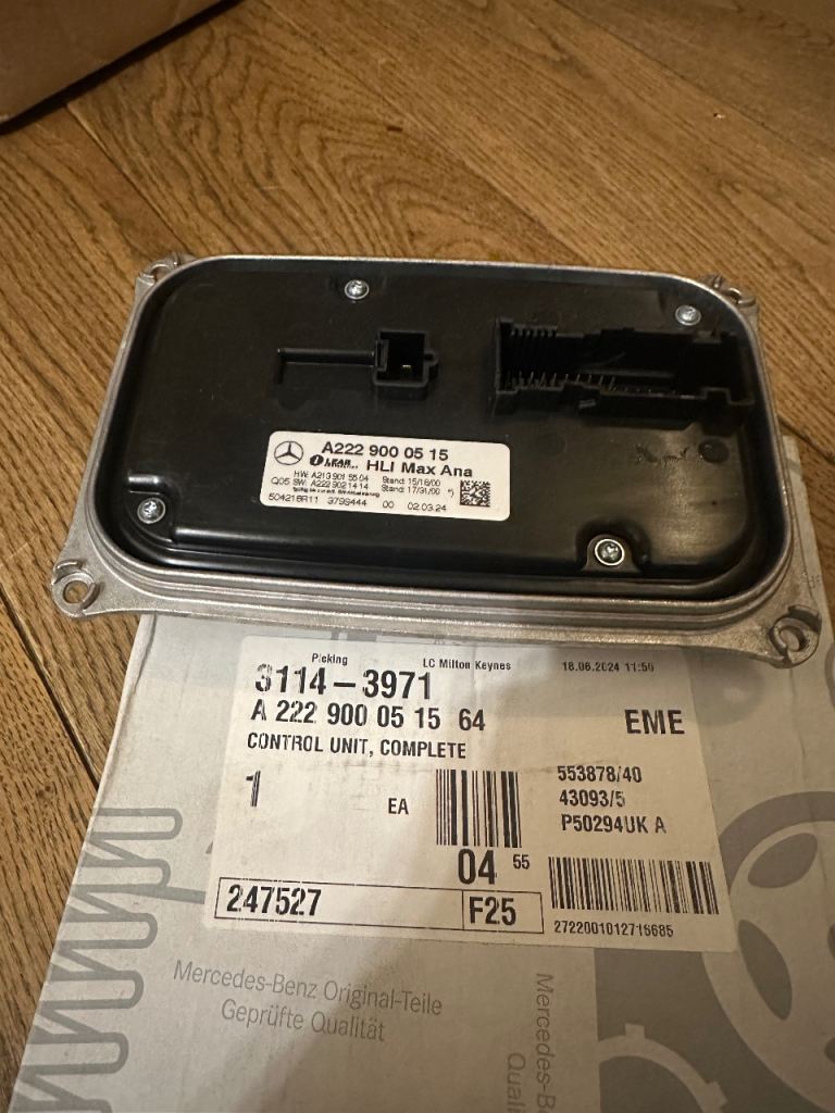 Mercedes Control Unit