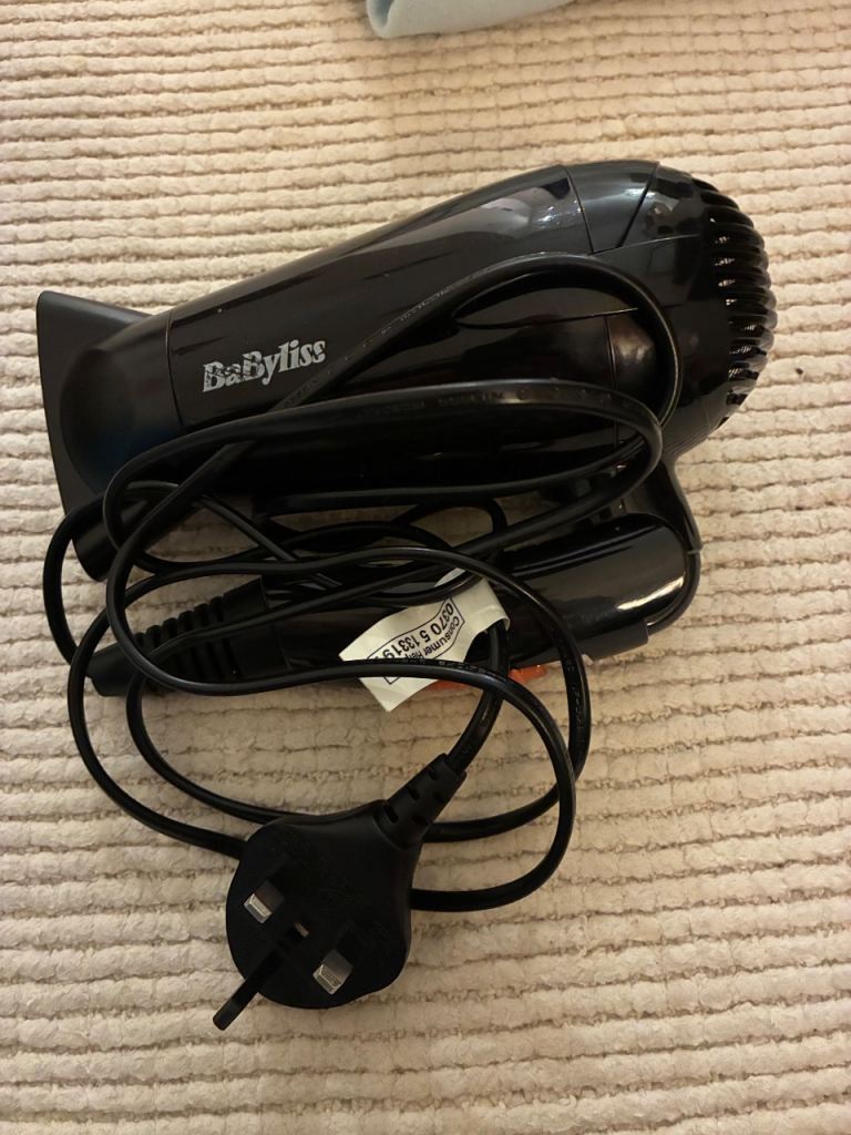 Travel hairdryer Babyliss