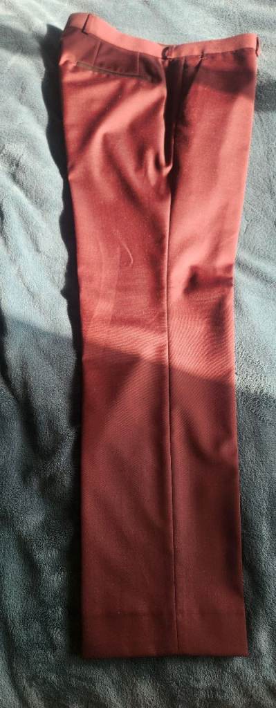 Bold Red Trousers - men's, Like New Condition