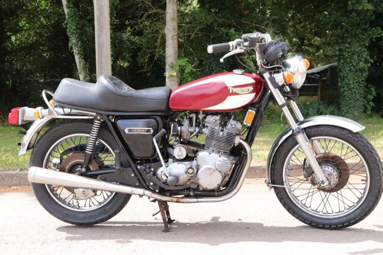 1975 Triumph Trident T160 Ride or restore. Easy Project