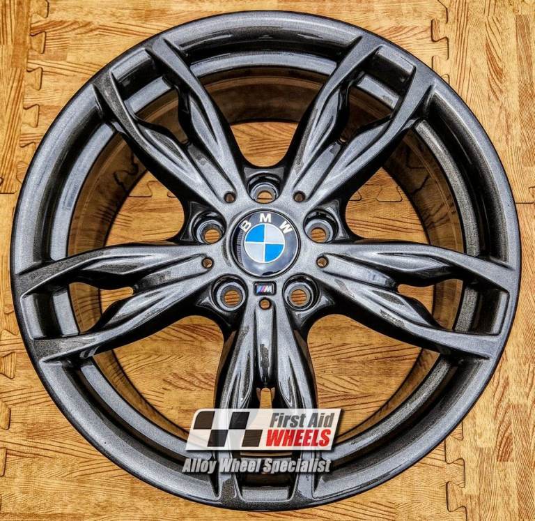 R267AD Swap BMW M135i M140i M235i M240i 4x 18'' GENUINE STYLE 436M DARK ANTHRACITE GREY ALLOY WHEELS
