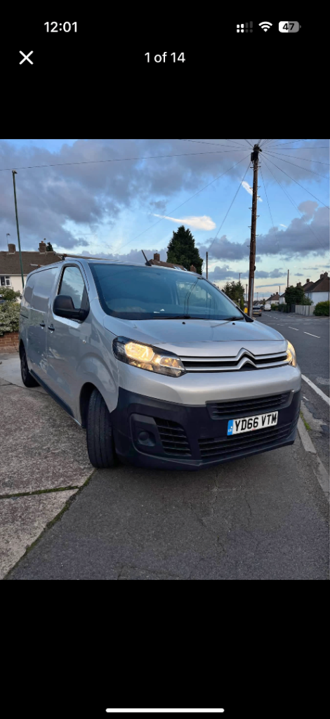 Citroen, DISPATCH, Panel Van, 2016, Manual, 1560 (cc)