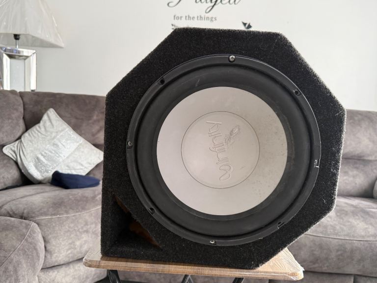Infinity Car Subwoofer + Heavy‑Duty