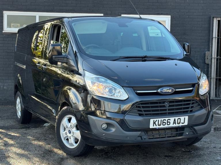 2016 66 Reg FORD TRANSIT CUSTOM 2.2 TDCi 155ps CrewCab D/Cab Limited NO VAT ULEZ