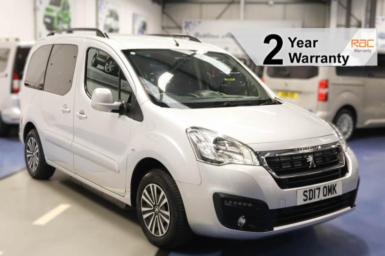 2017(17) Peugeot Partner 1.6 Up Front Wheelchair or Drive from Wheelchair WAV