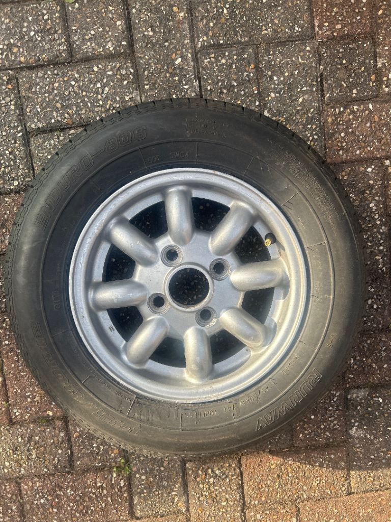 Minilite Wheel and Tyre