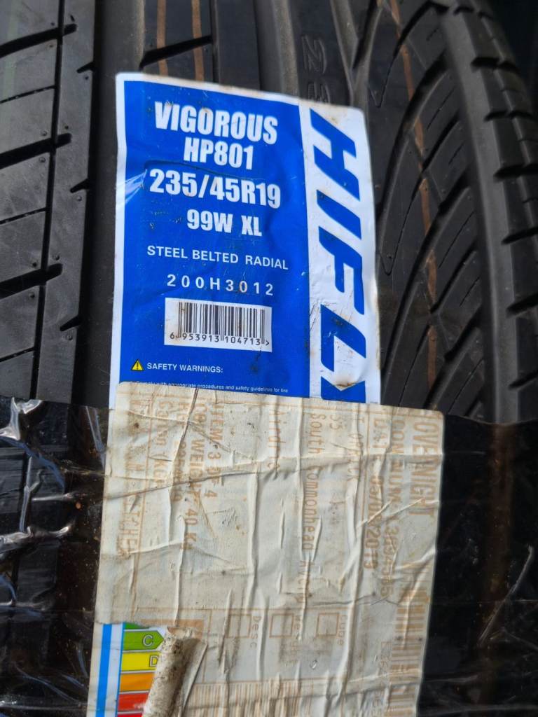 2 new tyres