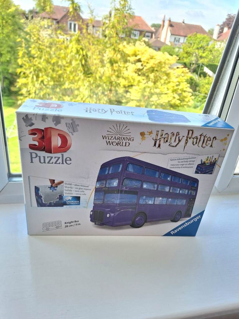 Harry Potter Knight Bus 3D Puzzle (Pen Holder)