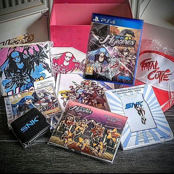 SNK Heroines Tag Team Frenzy PS4 Game Diamond Dream Edition Gift Box NEW
