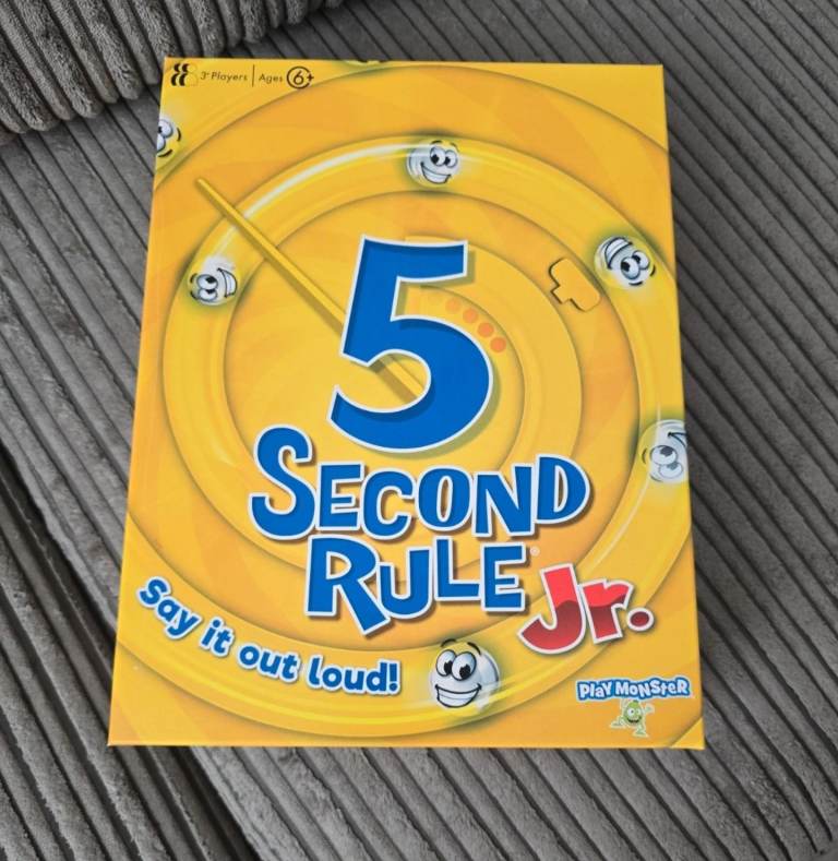 5 Second Rule Jr. Board Game – Say it Out Loud!