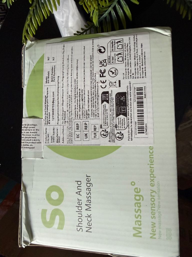 So Shoulder and Neck Massager – Brand New