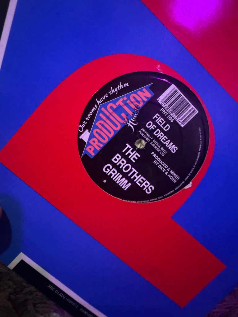 6 rare RAVE records - vinyl 