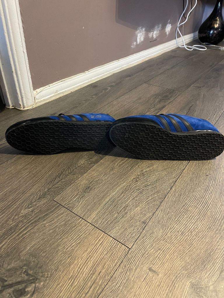Adidas keglersuper blue trainers size 11