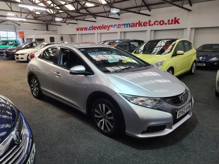 2013 Honda Civic 1.6 i-DTEC Diesel EX 5-Door Hatchback Diesel Manual