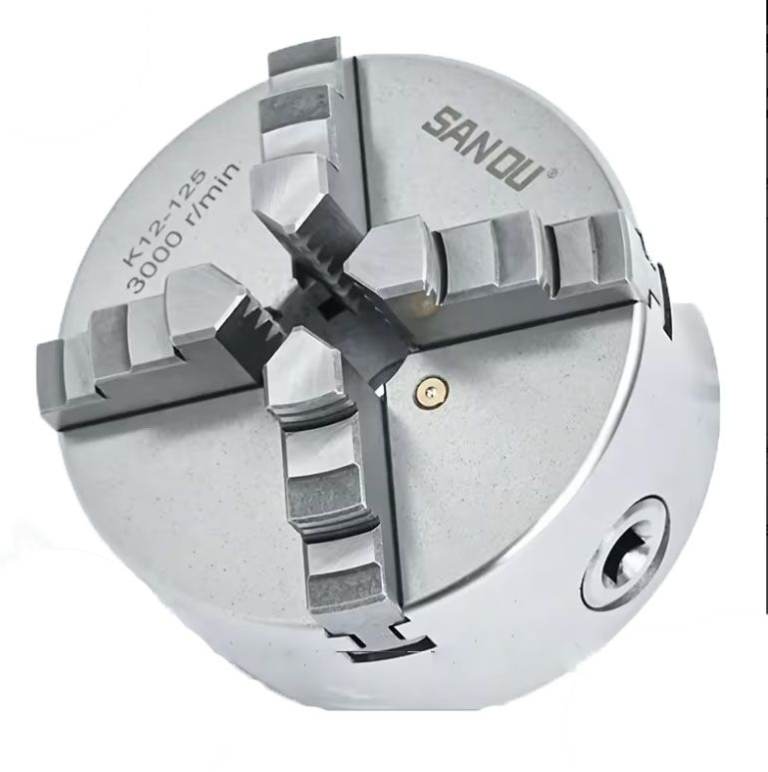SANOU 2025 K12-125 4-Jaw Lathe Chuck 125mm 