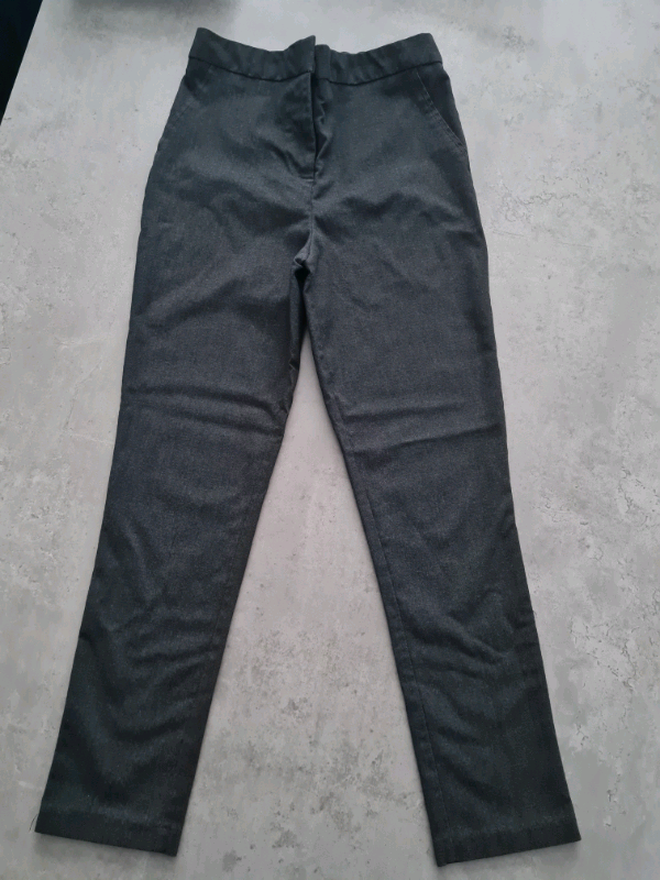 Boys grey uniform trousers