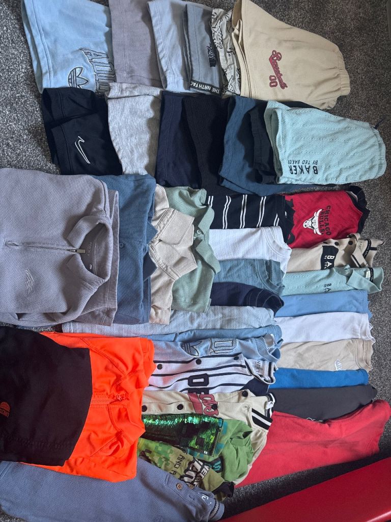 Big Bundle of Boys' Clothing, Age 7-8 40+ items