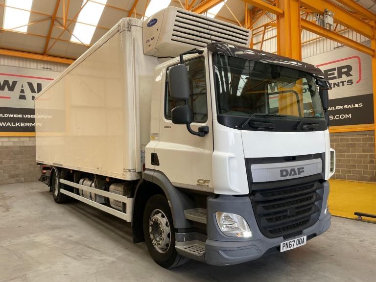 DAF CF260 *EURO 6*, 4X2 18 TONNE FRIDGE/FREEZER – 2017 – PN67 OOA