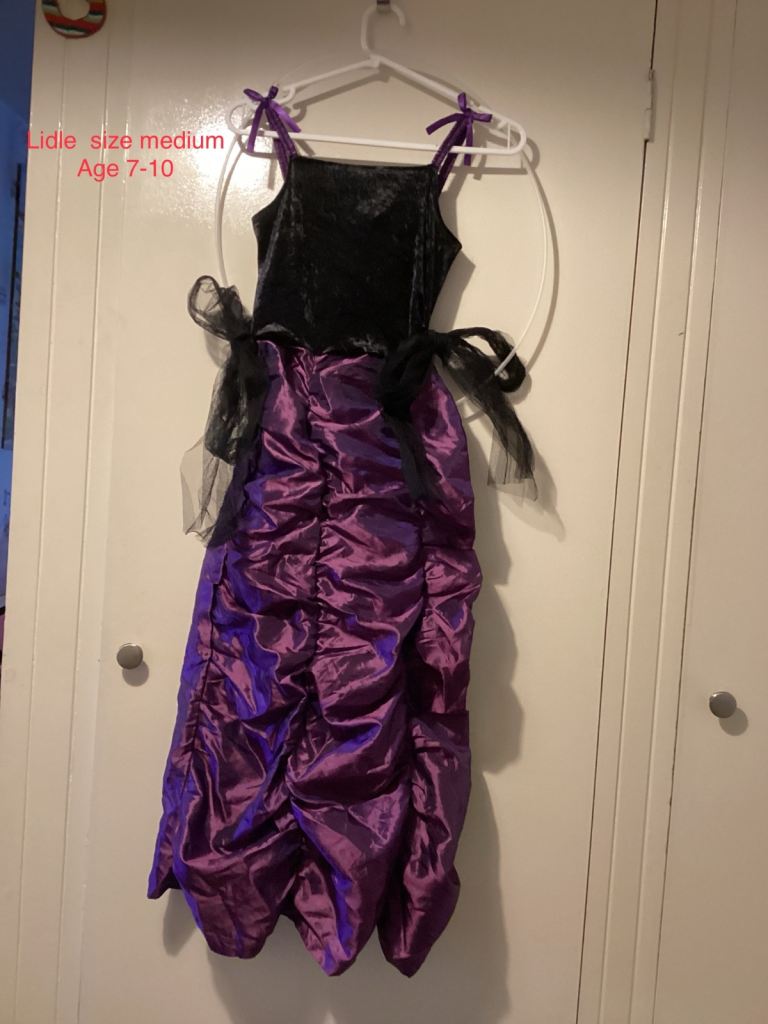 Lidl girls Halloween/fancy dress costume 