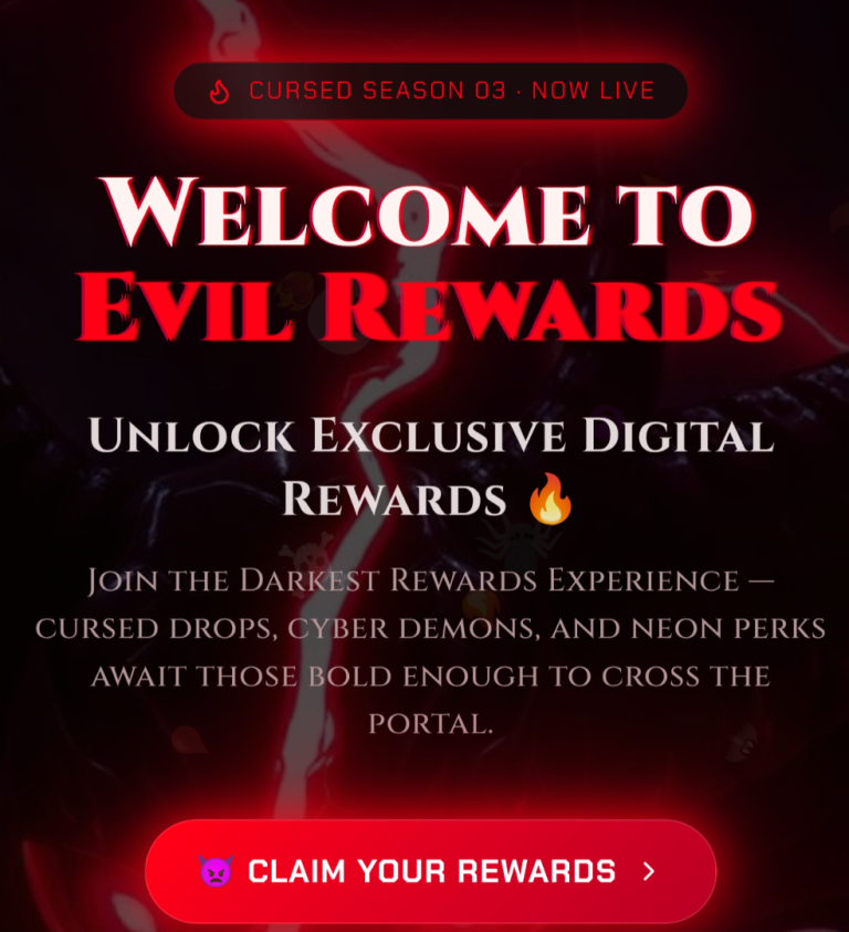 Cursed Season 03 - Evil Rewards Digital Content