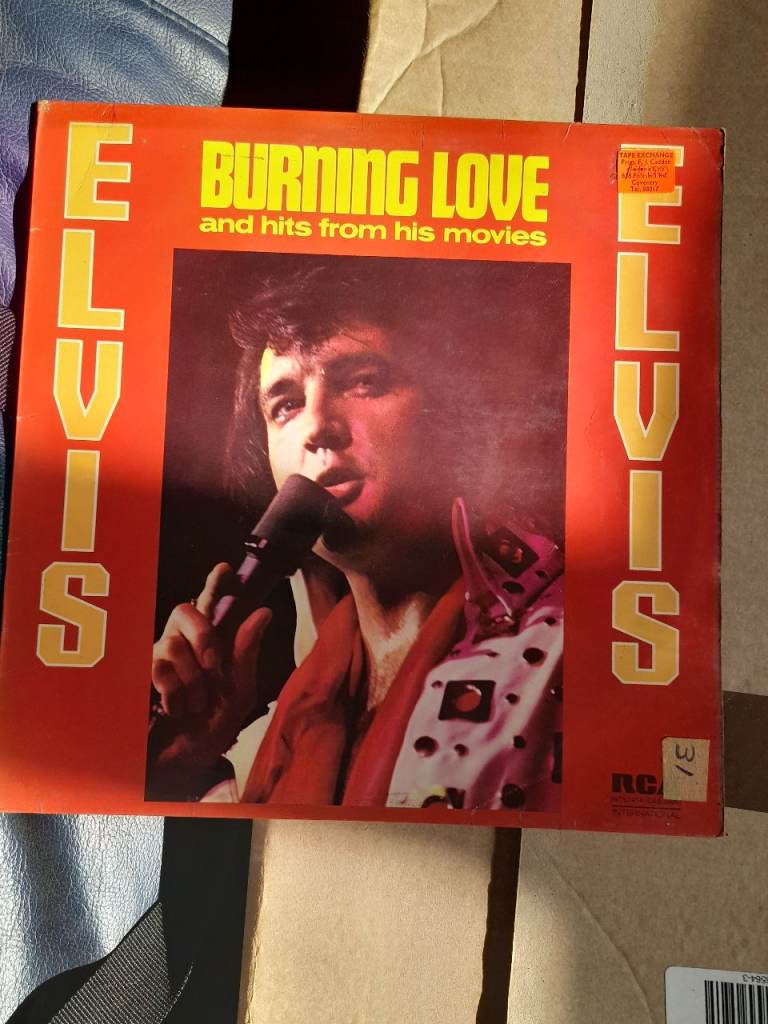 image for Viynl Elvis Presley Album 