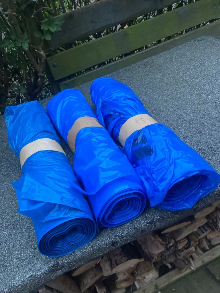 Blue waste bags - Eden district 