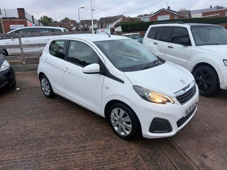 2015 Peugeot 108 1.0 VTi Active Hatchback 5dr Petrol Manual Euro 5 Euro 5 (68 ps) Hatchback Petro...