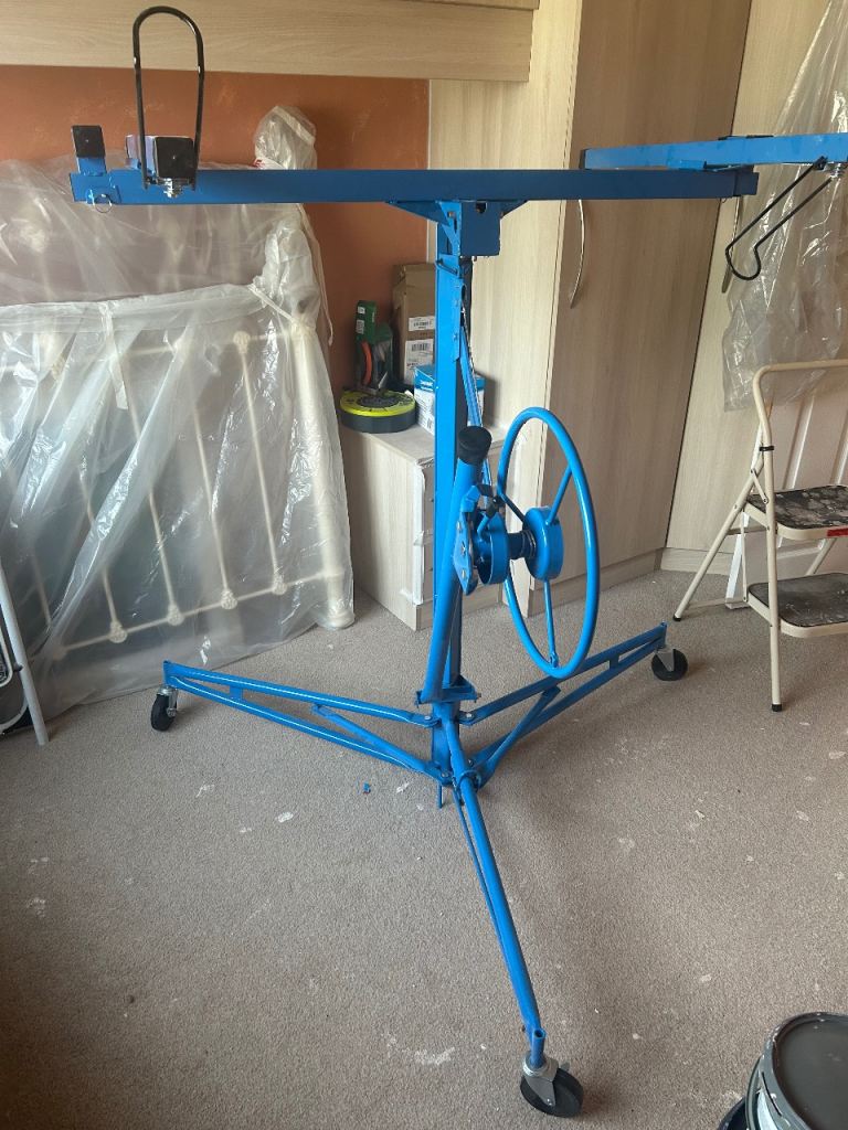 68KG Drywall plasterboard 11ft hoist with wheels
