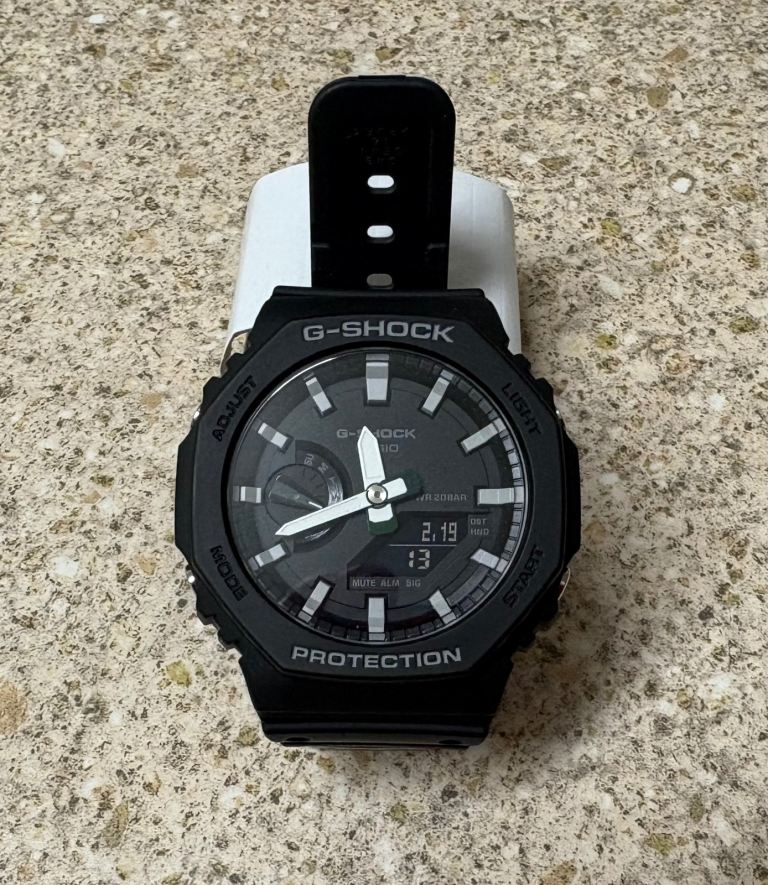 Immaculate Condition Casio G-Shock 2100-1AER Utility Black Series Mens Watch