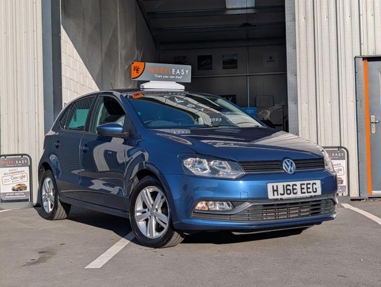 2016 Volkswagen Polo 1.2 TSI BlueMotion Tech Match Euro 6 (s/s) 5dr HATCHBACK Petrol Manual