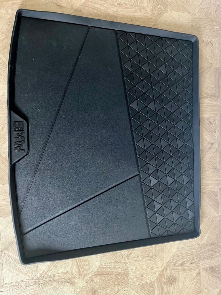 Bmw boot liner rubber and front rear rubber mats