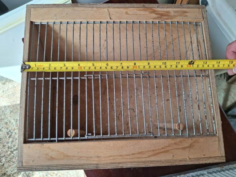 Wooden show Cage