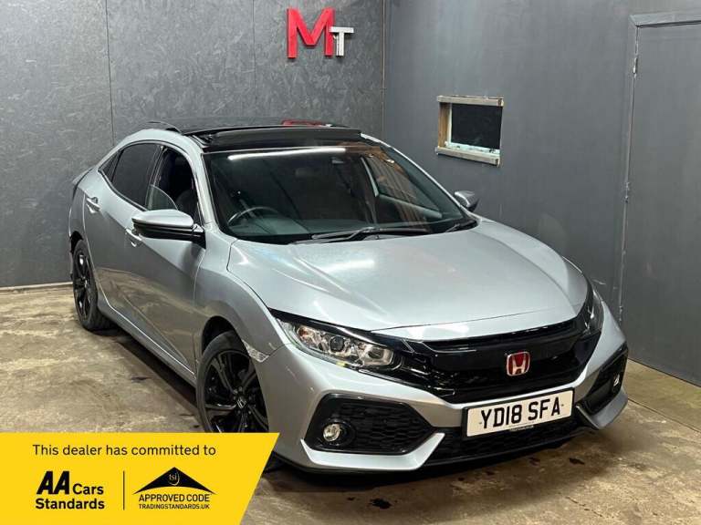 2018 Honda Civic 1.0 VTEC Turbo EX Euro 6 (s/s) 5dr HATCHBACK Petrol Manual