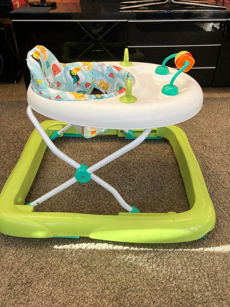 Baby Walker Chad Valley Jungle Deluxe Foldable. Excellent Condition (From a Smoke Free Home)