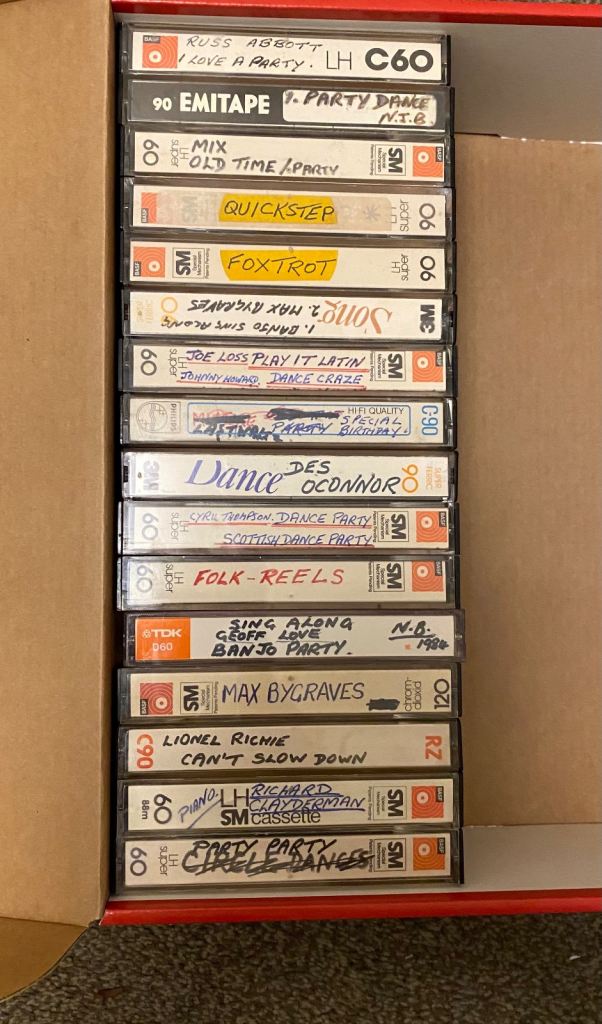 Job Lot - 16 Home Recorded Music Cassette Tapes