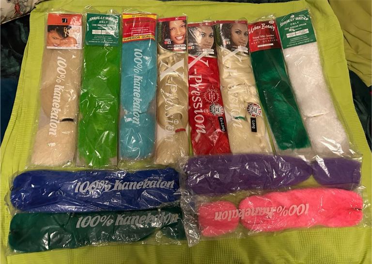 Ultra braid hair extension braiding kanekalon jumbo joblot bundle 