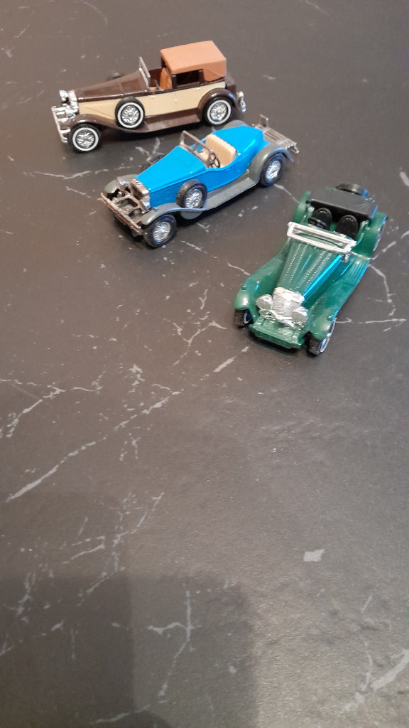 3 models of yesteryear by matchbox