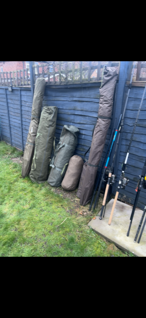 Job lot of fishing equipment see pics 