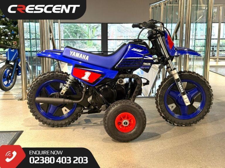 YAMAHA PW50 2026 MODEL IN BLUE - PLUS LITTLE CHAMP ACCESSORY KIT