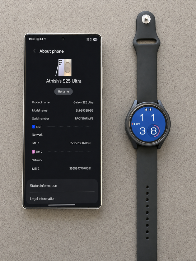 Samsung Galaxy S25 Ultra + Galaxy Watch 7 Bundle
